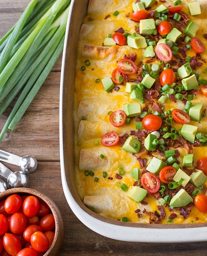 Breakfast Enchilada Bake