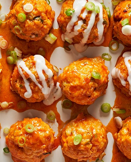Buffalo Chicken Meatballs