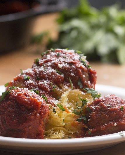 Spaghetti Squash And Eggplant Meatballs Recipe by Tasty