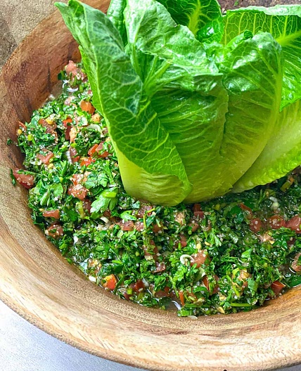 Easy Lebanese Tabbouleh Salad