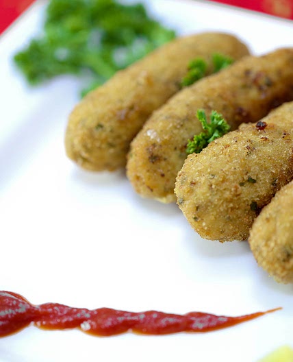 Cheese Filled Chicken Kebab