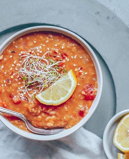 30-Minute Instant Pot Lentil Soup