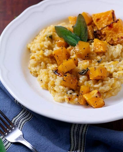 Butternut Squash and Sage Risotto