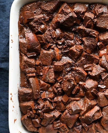 Chocolate Bread Pudding