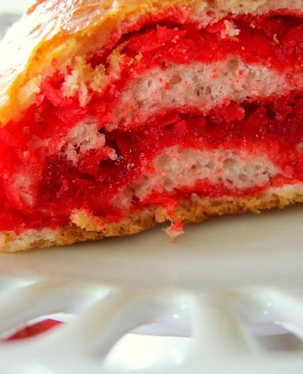 Guyanese Salara – Red coconut roll