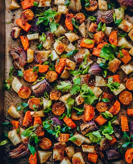 JAPANESE MISO ROASTED VEGGIES