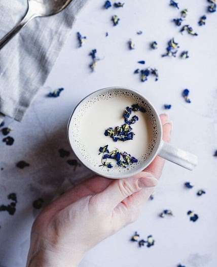 Sweet Violet Moon Milk