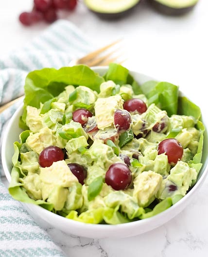 Paleo Avocado Chicken Salad (Whole30, AIP)