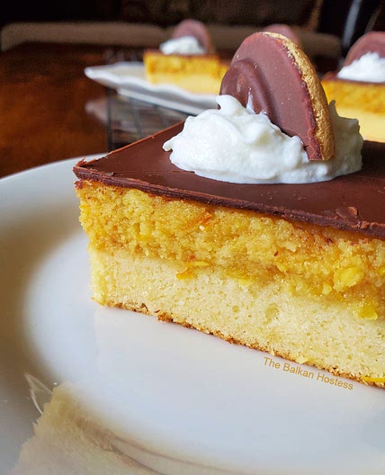 Jafa Kocke / Jaffa Cake Squares