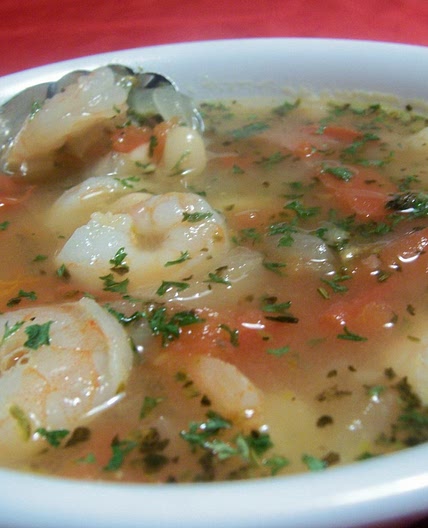 Shrimp and White Bean Stew