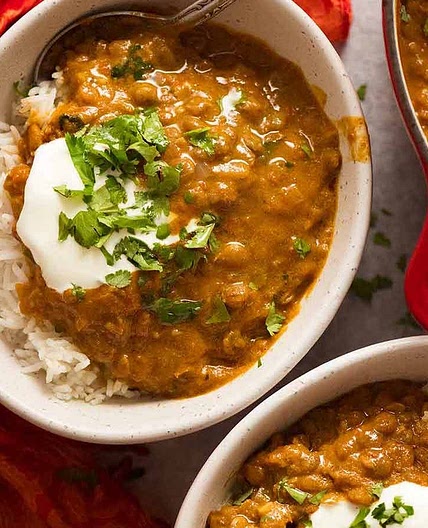 Lentil Curry - mega flavour lentil recipe!