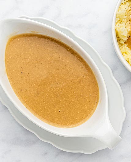 Vegan and Vegetarian Miso Gravy
