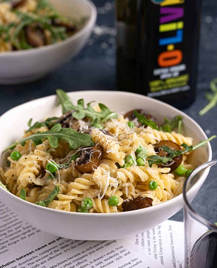 Vegetarian Mushroom Pasta