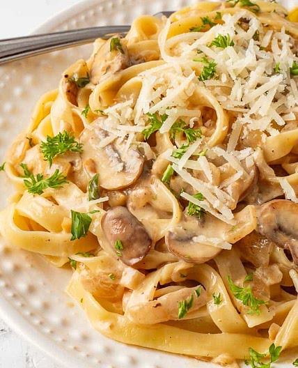 Creamy Mushroom Pasta