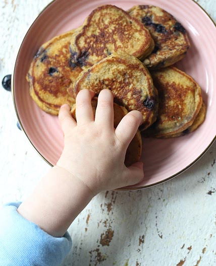 BLW Baby Cereal Protein Pancakes