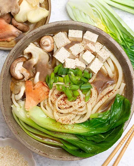 Bok Choy Soup With Garlic And Ginger