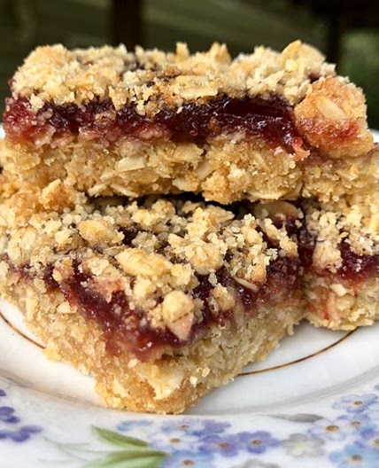 Oatmeal Jam Bars