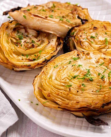 Roasted Cabbage Steaks