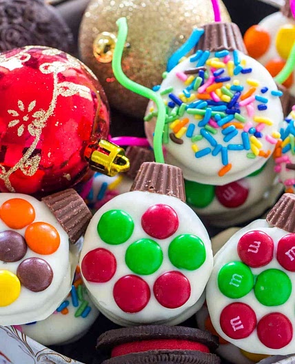 Christmas Oreo Ornaments