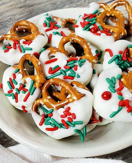 Christmas Pretzels
