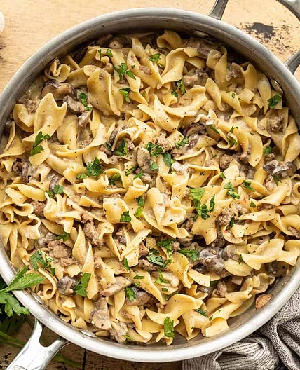 Beef Stroganoff