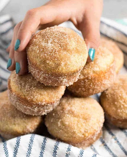 Cinnamon Sugar Donut Muffins