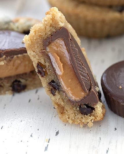 Keto Peanut Butter Cup Cookies