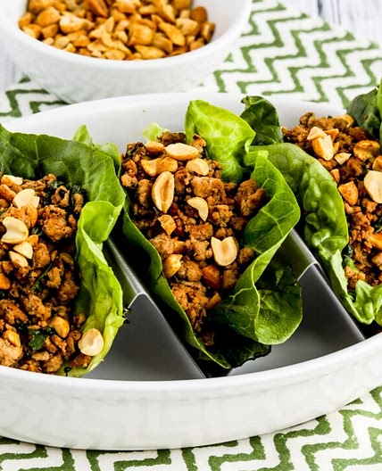 Asian Lettuce Cups with Spicy Ground Turkey
