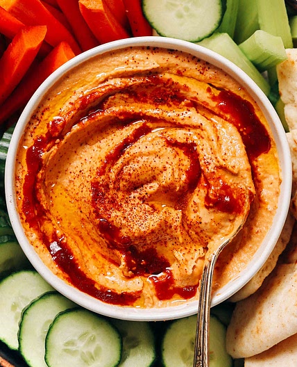 Spicy Chipotle Hummus (10 Minutes!)