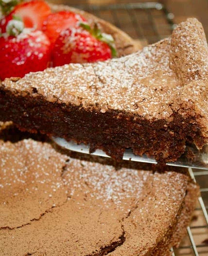 Flourless Chocolate Fudge Cake Recipe