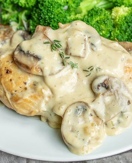 Instant Pot Chicken with Mushrooms