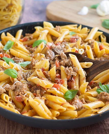 Ground Turkey Pasta Recipe