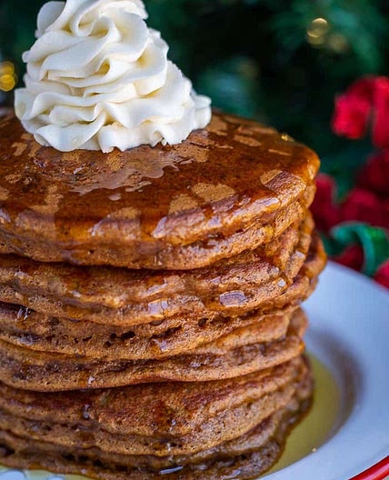 Gingerbread Pancakes