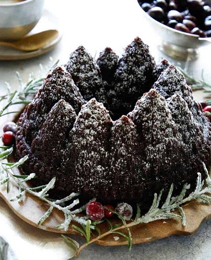 Chocolate Christmas Cake