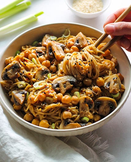 Miso Sesame Noodles