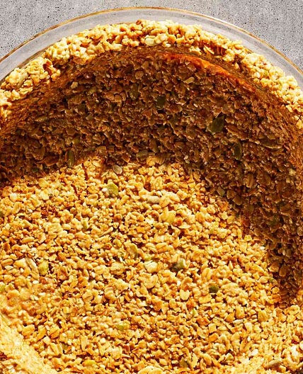 Granola and Marshmallow Piecrust