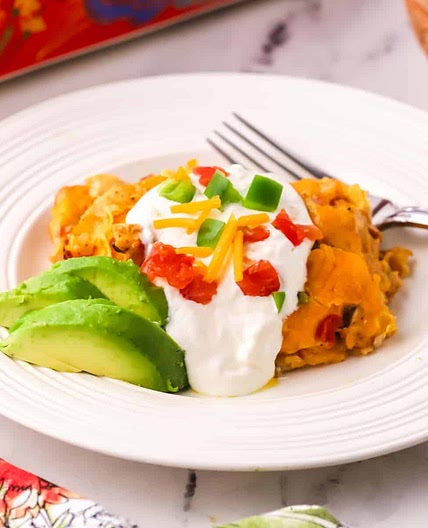 Classic King Ranch Chicken Casserole with Rotel