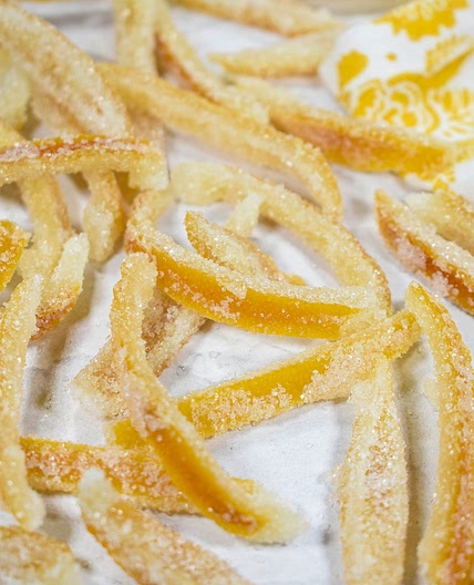 Candied Lemon Peel Recipe