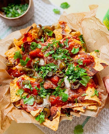Air Fryer Nachos