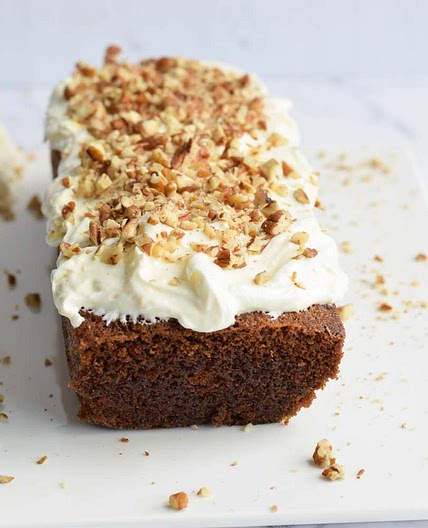 Low FODMAP Carrot Cake with cream cheese frosting