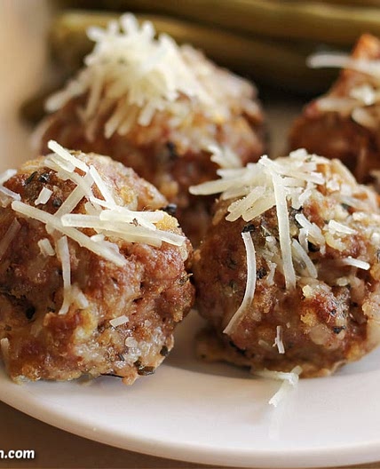Parmesan Meatballs With Garlic