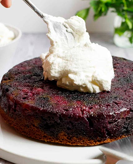 Blueberry Olive Oil Cake