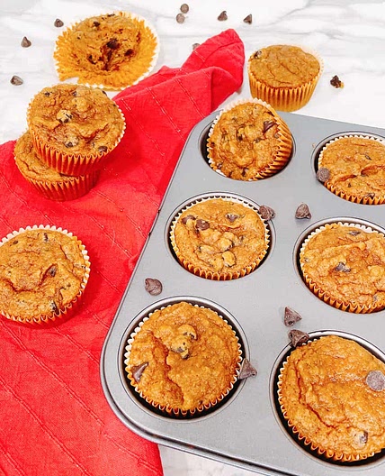 Pumpkin Muffins with Almond Flour