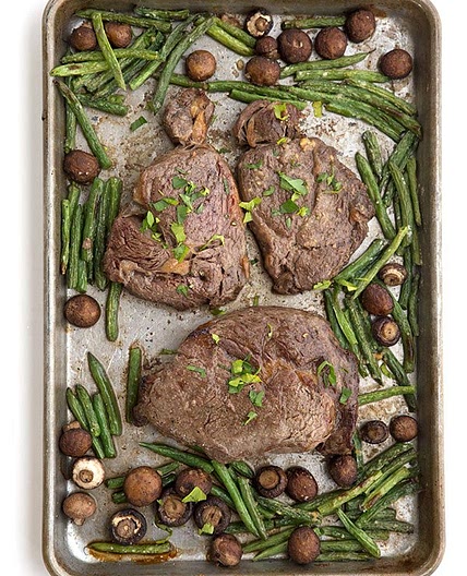Sheet Pan Steakhouse Dinner