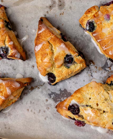 Lemon Blueberry Scones