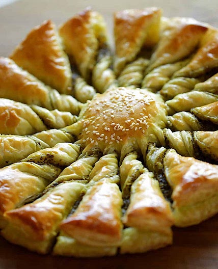 Tarte Au Soleil Recipe with Pesto