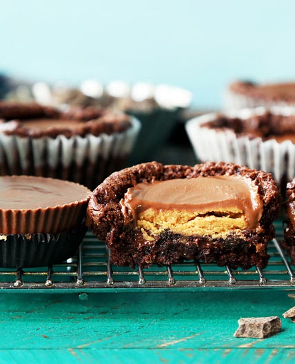 Brownies With Reese Cup Center