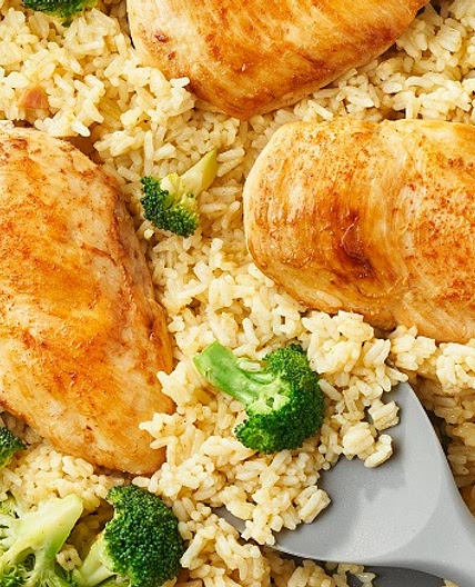 15-Minute Chicken & Rice Dinner