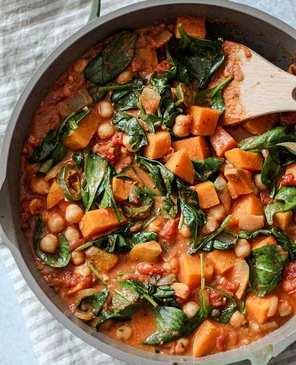 Easy Chickpea Tomato Stew
