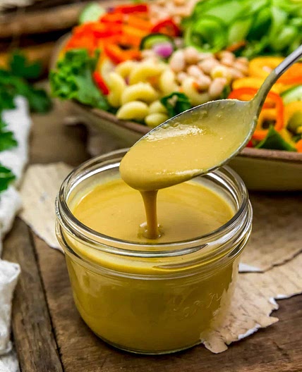 Oil Free Simple Dijon Dressing